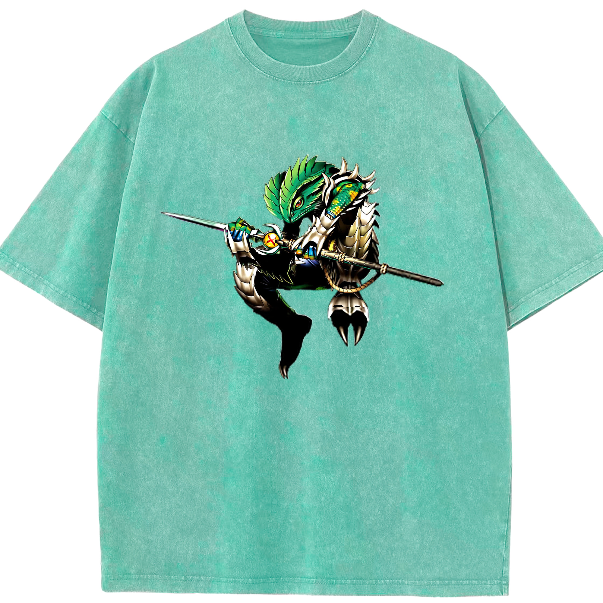 （画像用） 遊☆戯☆王 Yu-Gi-Oh! 綿100% ヴィンテージ風 半袖Tシャツ（フロントプリント）